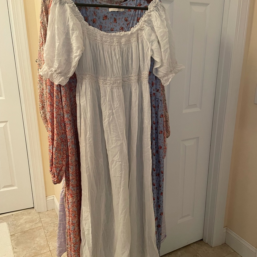 Doen Eclipse Nightgown in Salt